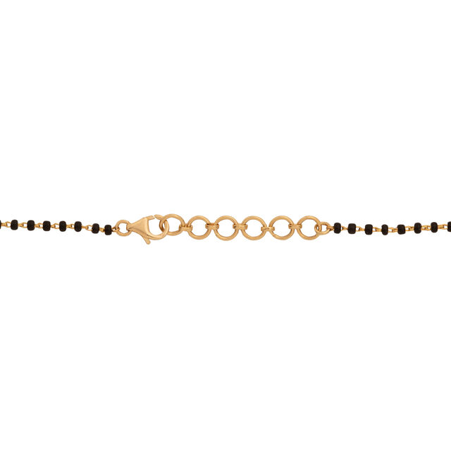 Delicate Swirl Motif Gold and Diamond Mangalsutra,,hi-res 3