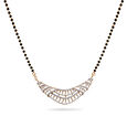 Contemporary Diamond and Gold Mangalsutra,,hi-res 