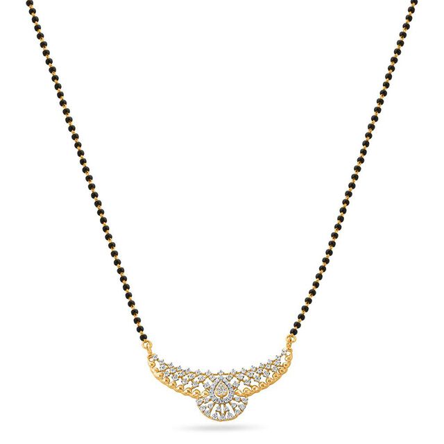 Radiant Teardrop Mangalsutra 