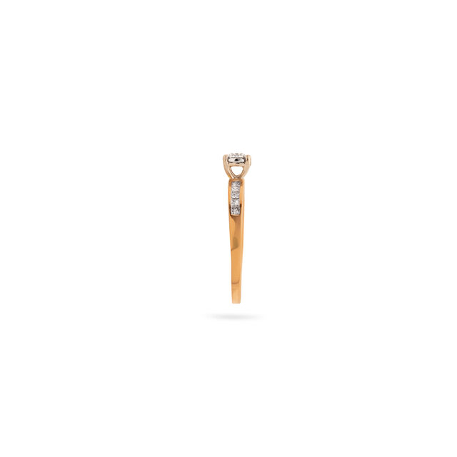Sparkling Halo Diamond Engagement Ring 2
