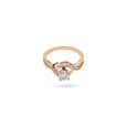 Enchanting Halo Geometry Diamond Ring,,hi-res 