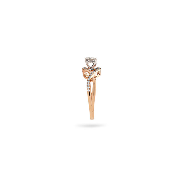 Enchanting Halo Geometry Diamond Ring,,hi-res 2