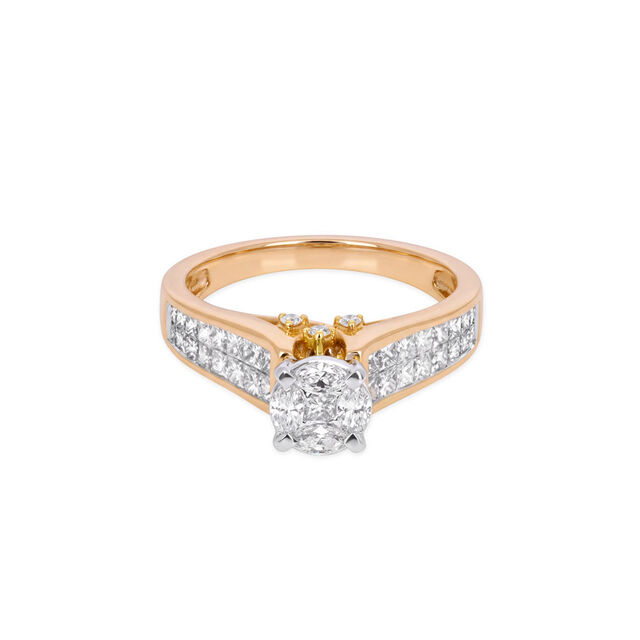 Tanishq 18KT Diamond Finger Ring 