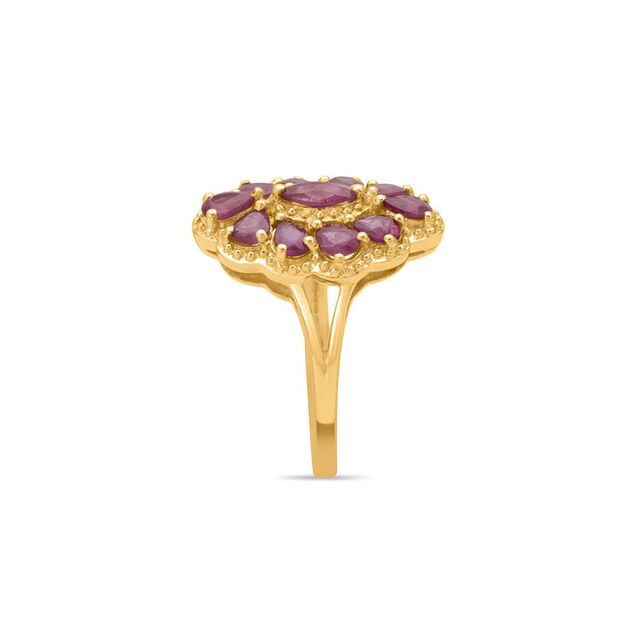 Cluster Brilliance Studded Ring 