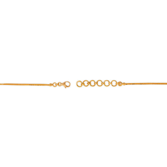 Tanishq Gold Pendant with Chain,,hi-res 3