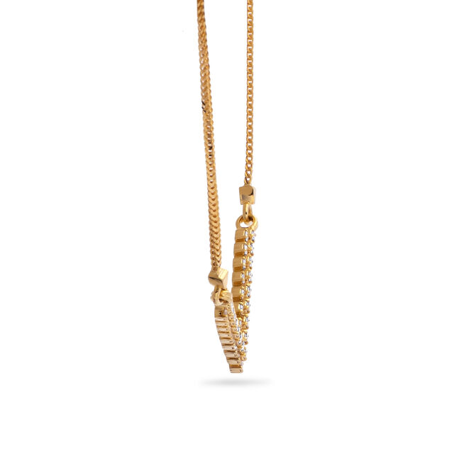 Verve of V-Shaped Diamond Pendant,,hi-res 2