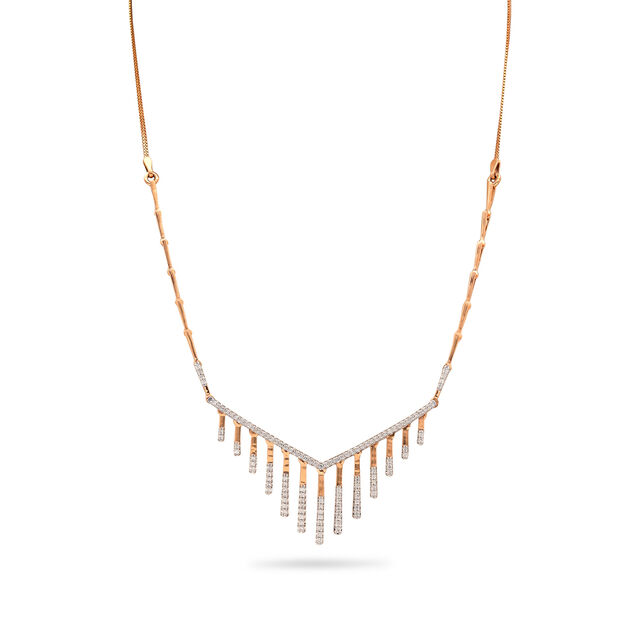 Dancing Light Diamond Cascade Necklace,,hi-res 
