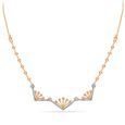 Rose Gold Galaxy Necklace 