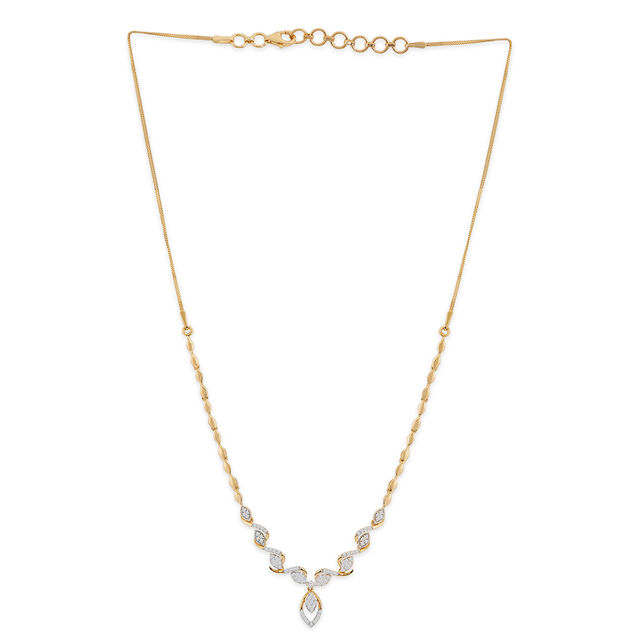 Tanishq 18KT Diamond Necklace for Women 