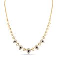 Midnight Elegance Teardrop Necklace 