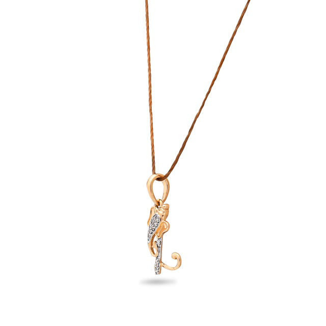 Luminous Ganesha Gold and Diamond Pendant,,hi-res 2