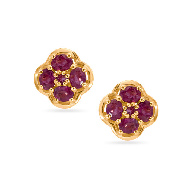 Tanishq Diamond Earrings 