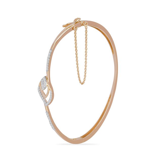 Tanishq 18KT Diamond Bangle for Women 2
