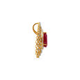 Tanishq 18 Karat Diamond Pendant with Chain for Women 