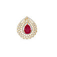Tanishq 18 Karat Diamond Pendant with Chain for Women 4