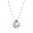 Diamond Wreath Gold Pendant with Chain,,hi-res 
