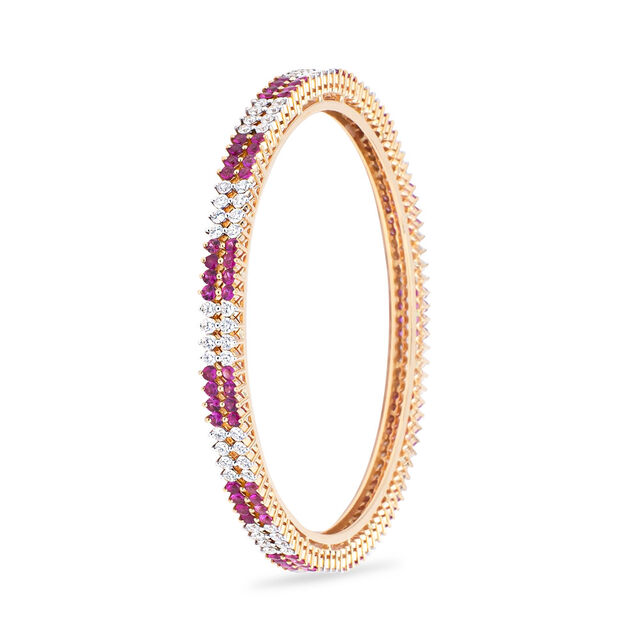 Jewel Waltz Ruby Bangle,,hi-res 2