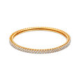 Elegant Botanical Bangle,,hi-res 
