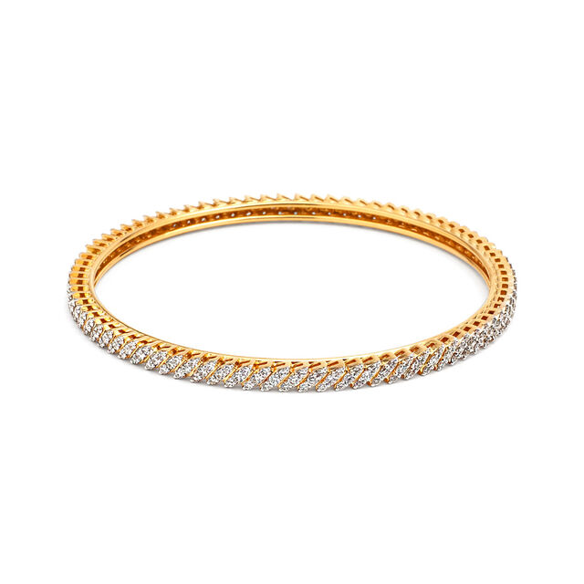 Elegant Botanical Bangle,,hi-res 
