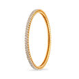 Elegant Botanical Bangle,,hi-res 2