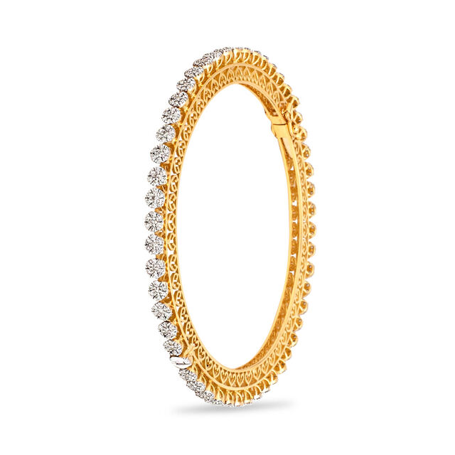Floral Radiance Tennis Bangle,,hi-res 2