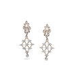Geometric Diamond Necklace and Earring Set,,hi-res 2
