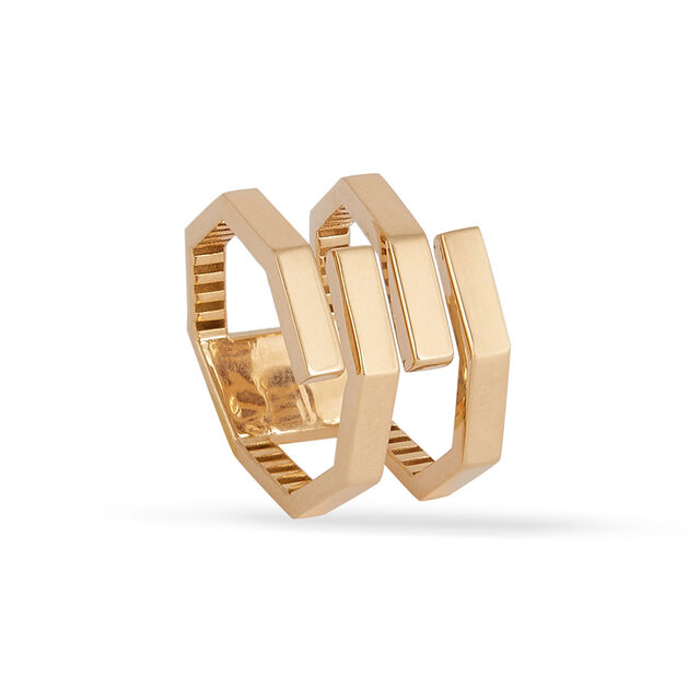 Tanishq 18KT Gold Finger Ring for Women 2