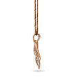 Leaf Inspired Rose Gold and Diamond Pendant,,hi-res 2