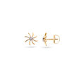 Radiant Sun Cluster Diamond and Gold Earrings,,hi-res 2