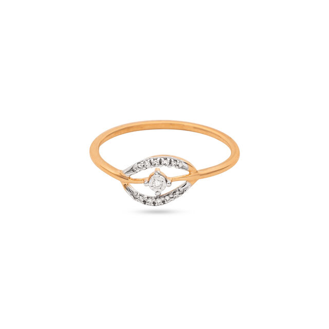 Touch of Nature Diamond and Gold Ring,,hi-res 3