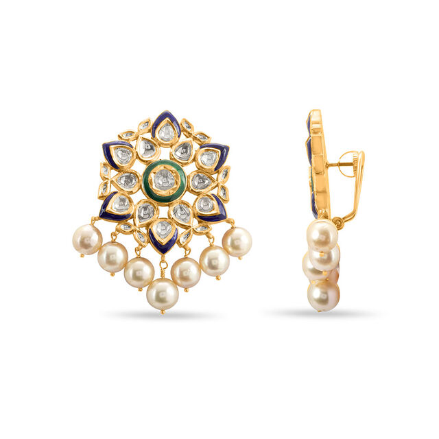 Royal Charm Kundan Earrings 2