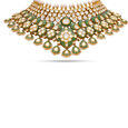 Exquisite Colored Kundan Necklace 
