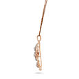 Paisley Floral Diamond and Gold Pendant,,hi-res 2