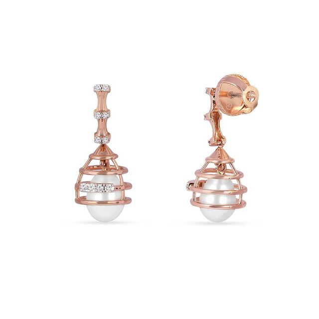 Tanishq 18KT Diamond Drop Earrings for Women 2