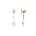 Geometric Diamond Elegance Drop Earrings,,hi-res 2