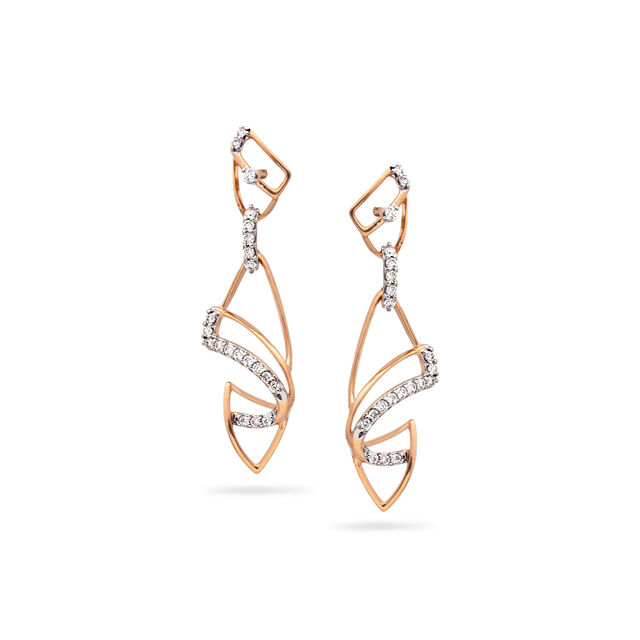 Contemporary Chic Diamond Drop Earrings,,hi-res 
