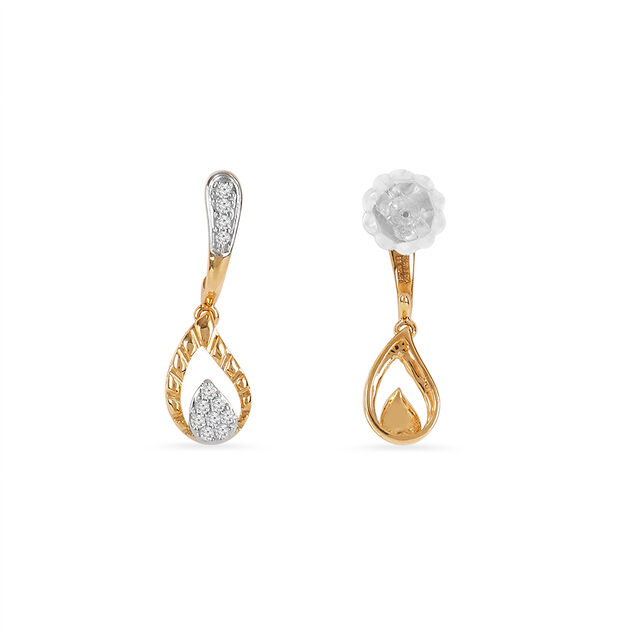 Tanishq 18KT Diamond Earrings for Women 4