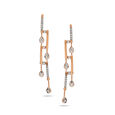 Teardrop Whispers Gold Earrings,,hi-res 