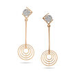 Timeless Circular Diamond Drop Earrings,,hi-res 