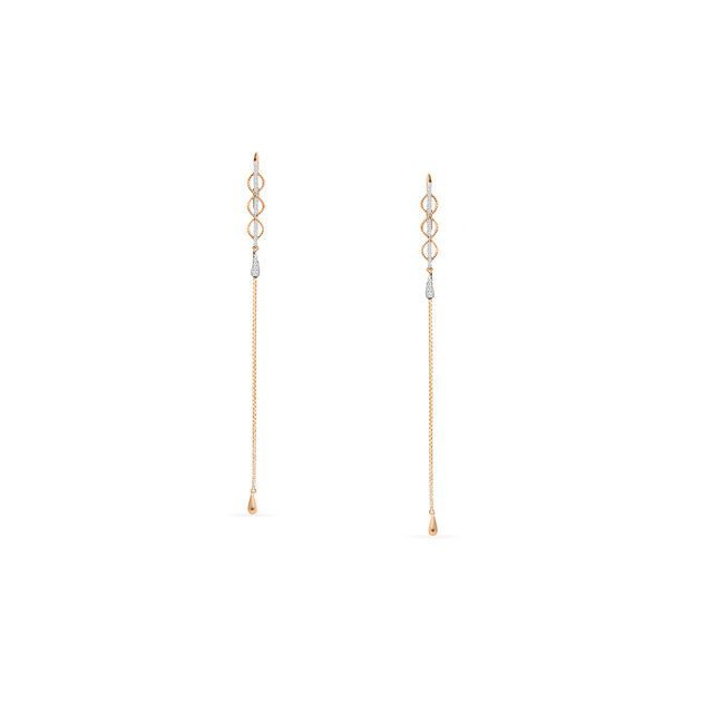Tanishq 18KT Diamond Drop Earring for Women 