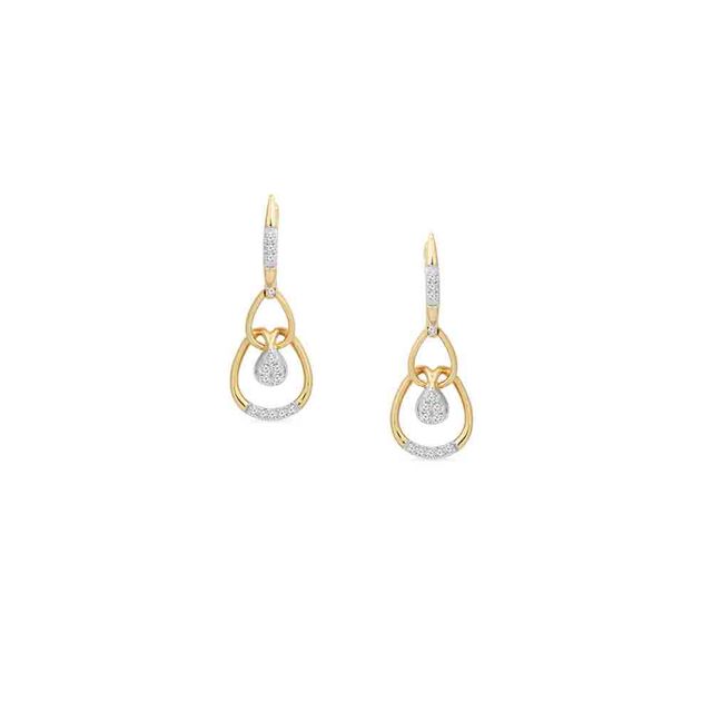 Tanishq 18KT Diamond Earrings 