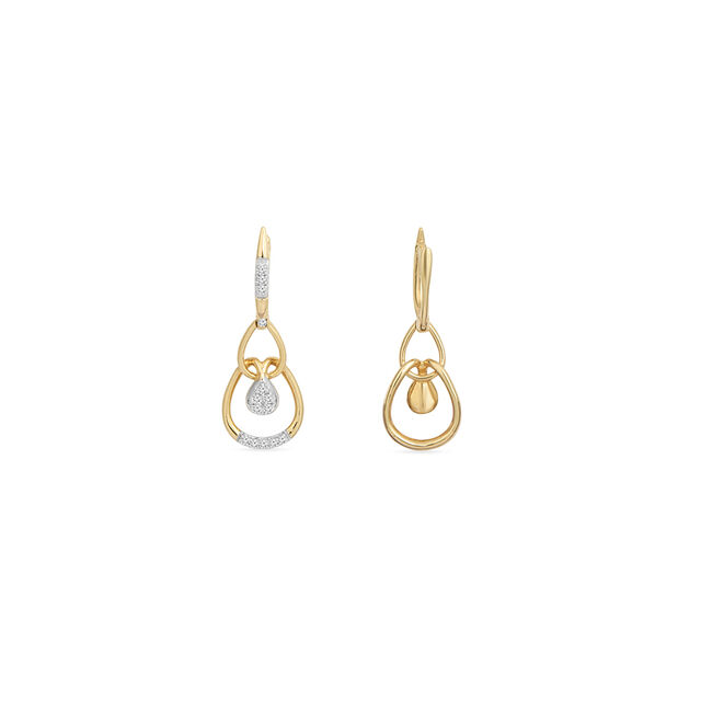 Tanishq 18KT Diamond Earrings 3