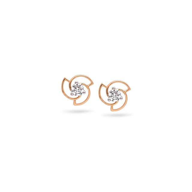 Tanishq Gold Earrings,,hi-res 