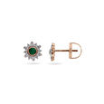 Serene Rose Gold Blossom Studs,,hi-res 2