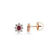 Scarlet Halo Sparkling Studs,,hi-res 2