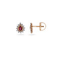 Crimson Teardrop Delight Studs,,hi-res 2