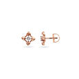 Diamond Brilliance Rose Gold Studs,,hi-res 2