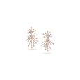 Diamond Sparkling Rose Gold Studs,,hi-res 