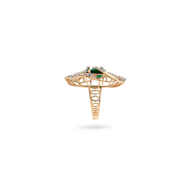 Tanishq Gold Finger Ring,,hi-res 3