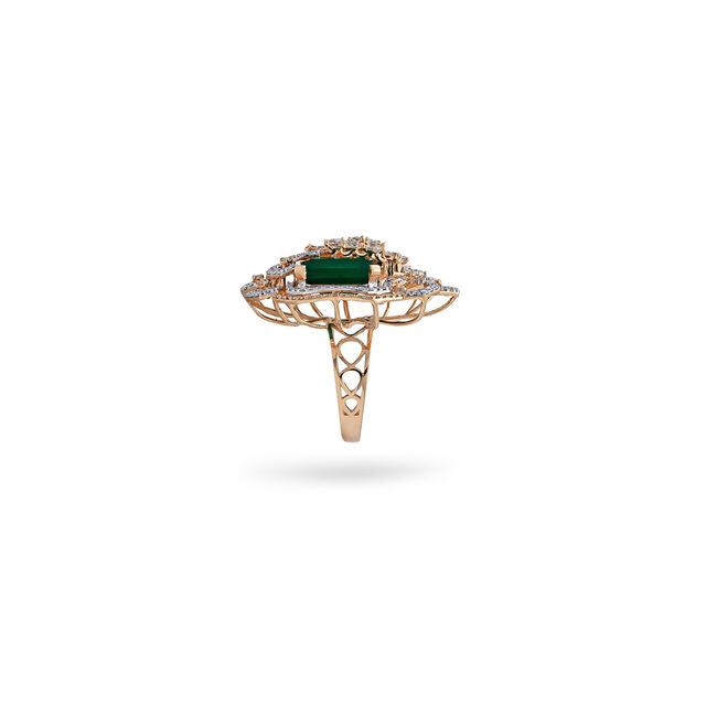 Tanishq Gold Finger Ring,,hi-res